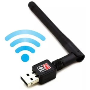 ADAPTADOR USB WIRELESS 2.4GHZ 802.11N 150MBPS WIFI COM ANTENA KP-AW156 KNUP