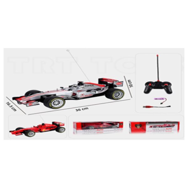 CARRINHO DE CONTROLE REMOTO CORRIDA TRT TOYS FA86B