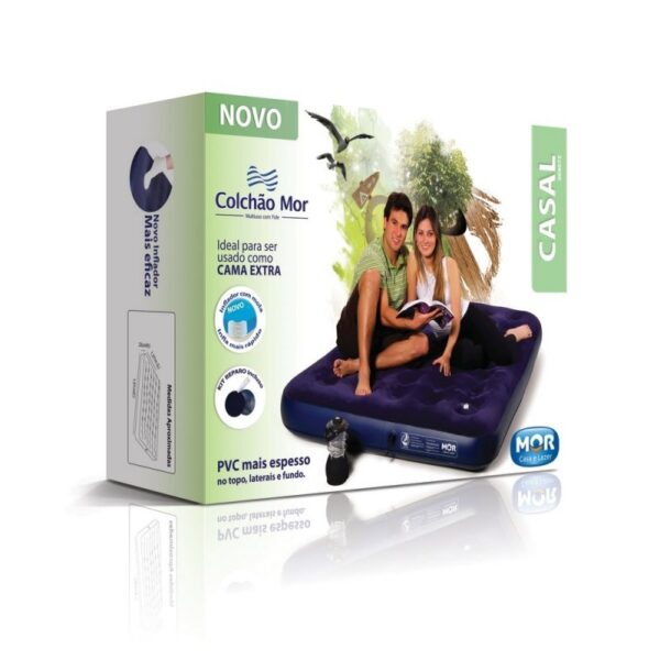 COLCH&Atilde;O INFLAVEL CASAL MOR 1,91MT X 1,37MT 160KG 409072