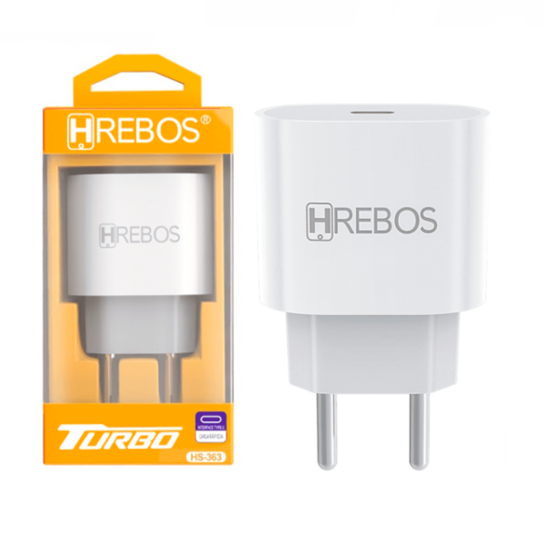 FONTE USB+USB C 20W CRG-157 HREBOS