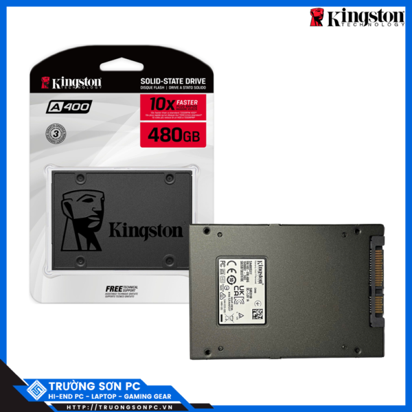HD SSD 480GB KINGSTON SA400S37 A400 2.5 SATA 3.0 HD SSD 480GB KINGSTON SA400S37 A400 2.5 SATA 3.0