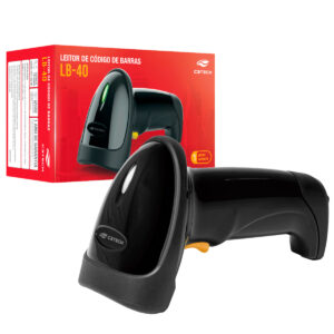 LEITOR DE CODIGO DE BARRAS C3TECH 1D USB LB-40BK PRETO