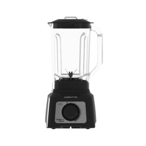 LIQUIDIFICADOR 3.2 LITROS AGRATTO 1200W TURBO 15 ALIQ05N-02 PRETO CRISTAL 220V