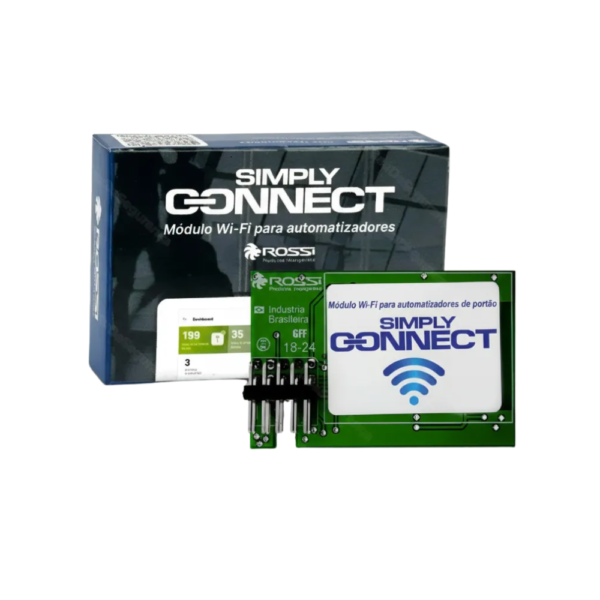 MODULO WIFI SIMPLY CONNECT PARA AUTOMATIZADORES ROSSI 17650 MODULO WIFI SIMPLY CONNECT PARA AUTOMATIZADORES ROSSI 17650