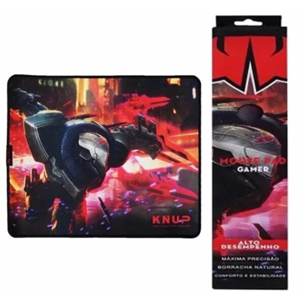 MOUSE PAD GAMER 320X4200X3MM KNUP KP-S07 MOUSE PAD GAMER 320X4200X3MM KNUP KP-S07