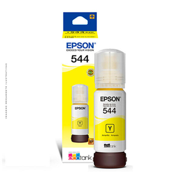 REFIL DE TINTA EPSON AMARELO T544 C13T00N42A 65ML REFIL DE TINTA EPSON AMARELO T544 C13T00N42A 65ML