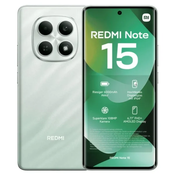 SMARTPHONE XIAOMI REDMI NOTE 15 8GB RAM 256GB ROM