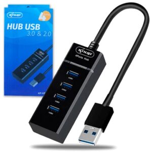SWITCH USB HUB 3.0 E USB 2.0 4 PORTAS USB KP-HB500 KNUP