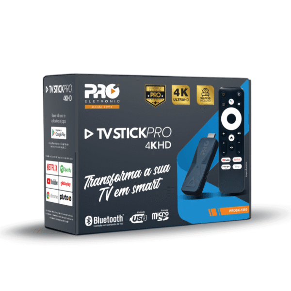 TV STICK PRO 4K PRO ELETRONIC REF: PROSK-1000 TV STICK PRO 4K PRO ELETRONIC REF: PROSK-1000