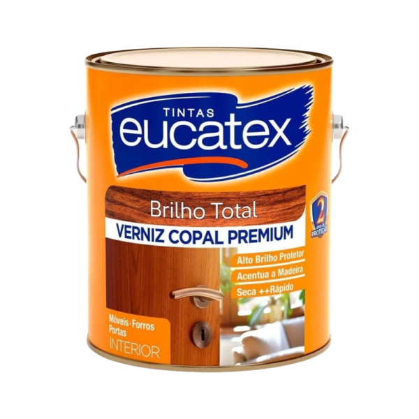 VERNIZ EUCATEX COPAL 3.6 LITROS INCOLOR VERNIZ EUCATEX COPAL 3.6 LITROS INCOLOR