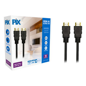 CABO HDMI 15MT 4K 2.0 HDR COM FILTRO PIX 018-1520