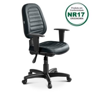 CADEIRA GIRATORIA C/ BRA&Ccedil;O MARTIFLEX TIPO DIRETOR
