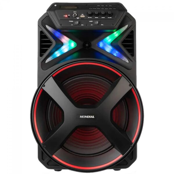 CAIXA DE SOM AMPLIFICADA 400W BLUETOOTH MONDIAL CONNECT LIGHTS CM-400 CAIXA DE SOM AMPLIFICADA 400W BLUETOOTH MONDIAL CONNECT LIGHTS CM-400