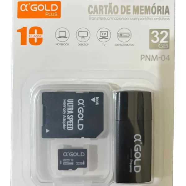 CARTAO DE MEMORIA 32GB PNM-71 AGOLD
