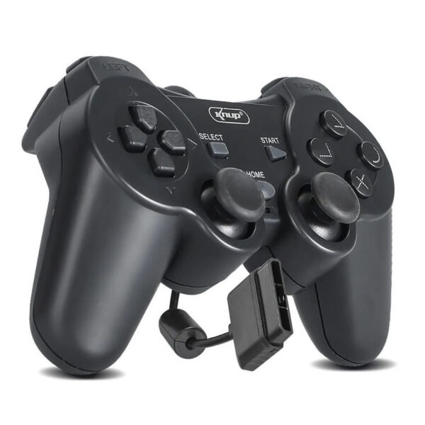 CONTROLE JOYSTICK PARA PS2 PLAYSTATIO 2 COM FIO KP-GM014 KNUP