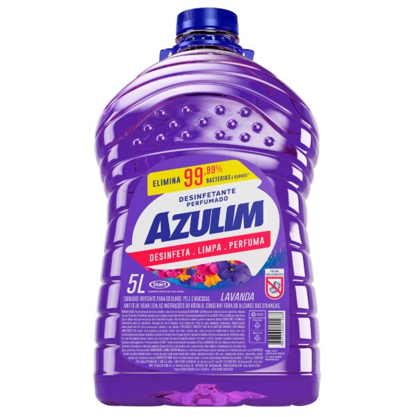 DESINFETANTE AZULIM LAVANDA 5 LITROS DESINFETANTE AZULIM LAVANDA 5 LITROS