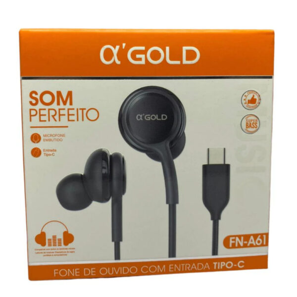 FONE TIPO C AGOLD FN-A61 FONE TIPO C AGOLD FN-A61