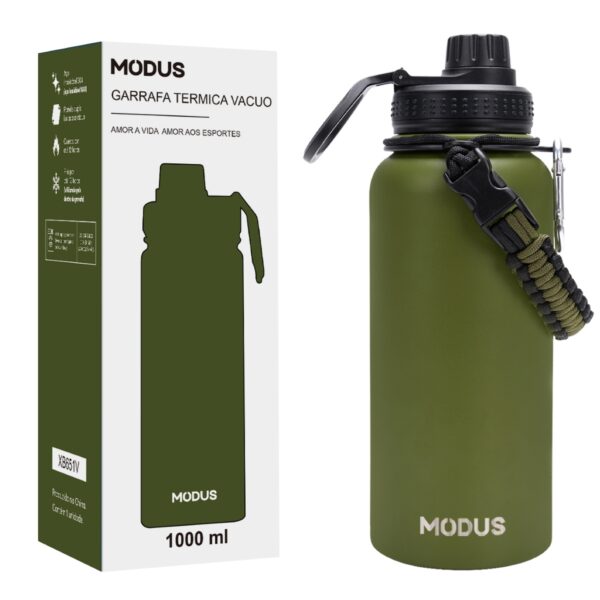 GARRAFA TÉRMICA ESPORTIVA 1000ML BTOP COM ALÇA BM-P1994 GARRAFA TÉRMICA ESPORTIVA 1000ML BTOP COM ALÇA BM-P1994