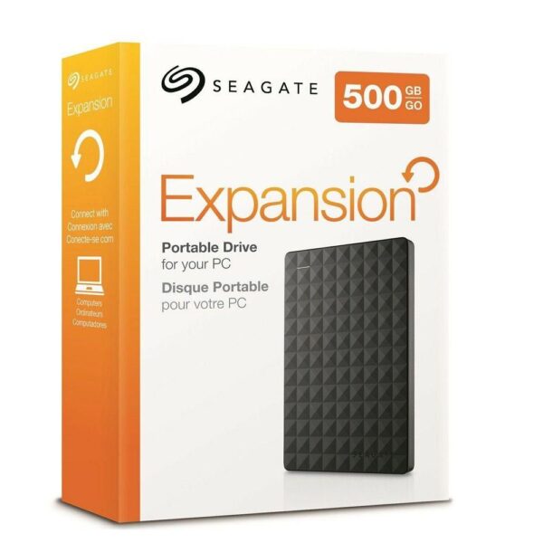 HD 500GB EXTERNO SEAGATE USB 3.0 USB 2.0 EXPANSION STEA500400