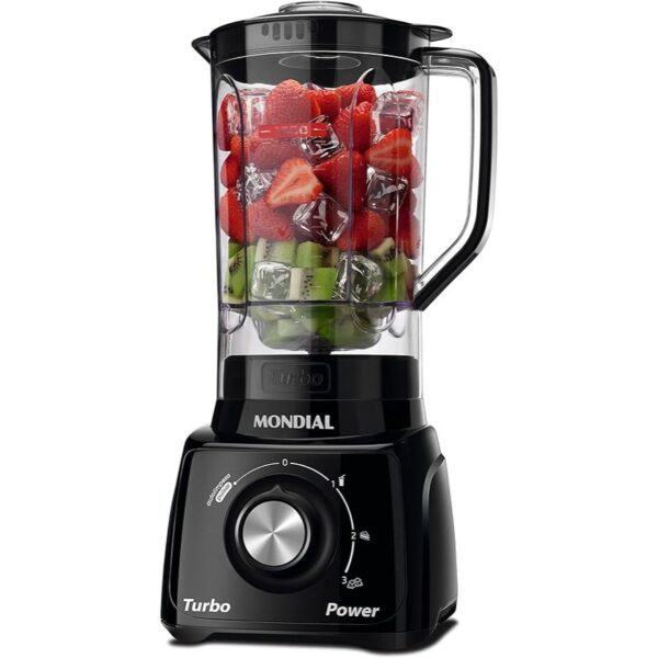 LIQUIDIFICADOR TURBO 2,7LT L-900W 220V MONDIAL L-900 LIQUIDIFICADOR TURBO 2,7LT L-900W 220V MONDIAL L-900