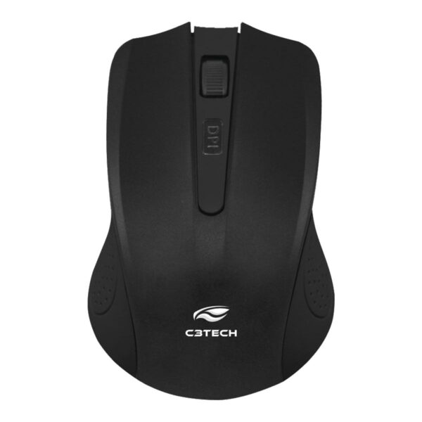 MOUSE C3TECH M-W20BK SEM FIO NANO RECEPTOR PRETO