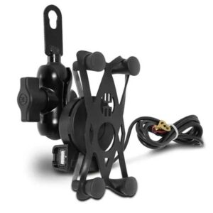 SUPORTE E CARREGADOR CELULAR PARA MOTO LE-050 IT-BLUE 6.6''