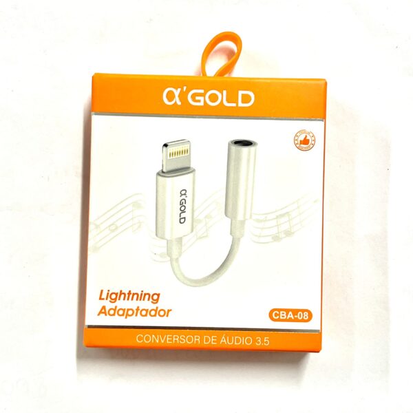 ADAPTADOR LIGHTNING PARA P2 CBA-12 AGOLD ADAPTADOR LIGHTNING PARA P2 CBA-12 AGOLD