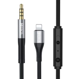 ADAPTADOR LIGHTNING PARA P2 MINJACK AD-261 HREBOS