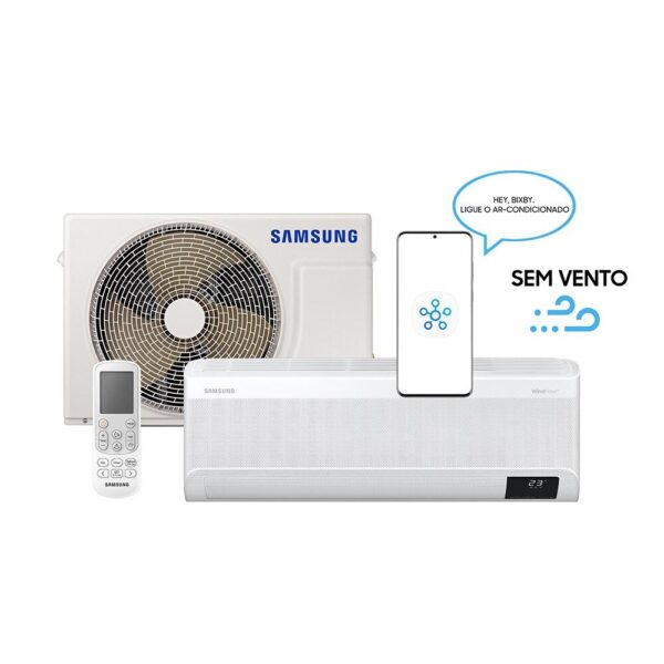 AR CONDICIONADO 12000BTUS SAMSUNG HW INVERTER FRIO WINDFREE AL WI-FI AR CONDICIONADO 12000BTUS SAMSUNG HW INVERTER FRIO WINDFREE AL WI-FI