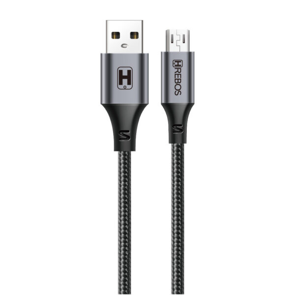 CABO USB V8 18W 3.1A 1.0MT MIDNIGHT CB-219V HREBOS PREMIUM CABO USB V8 18W 3.1A 1.0MT MIDNIGHT CB-219V HREBOS PREMIUM