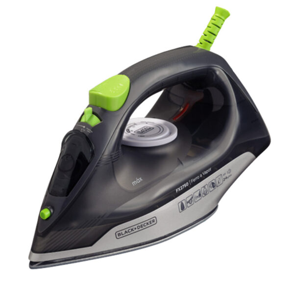 FERRO A VAPOR BLACK E DECKER FX2750 BASE CERAMICA ANTIGOTEJAMENTO 2000W 220V