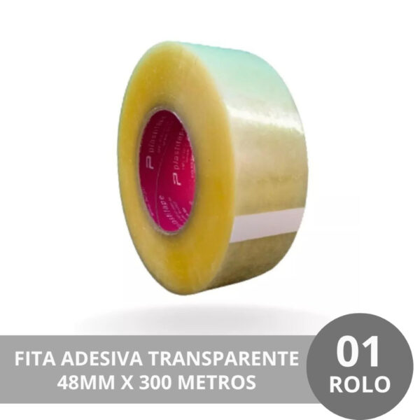 FITA DE EMBALAR 48MM TRANSPARENTE GRANDE FITA DE EMBALAR 48MM TRANSPARENTE GRANDE