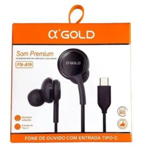 FONE TIPO C SUPER BASS FN-19L AGOLD PRO