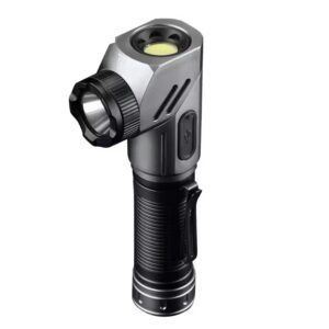 LATERNA TÁTICA LED RECARREGÁVEL COM IMÃ E ROTAÇÃO 90° RESISTENTE A ÁGUA BM-8554 B-MAX