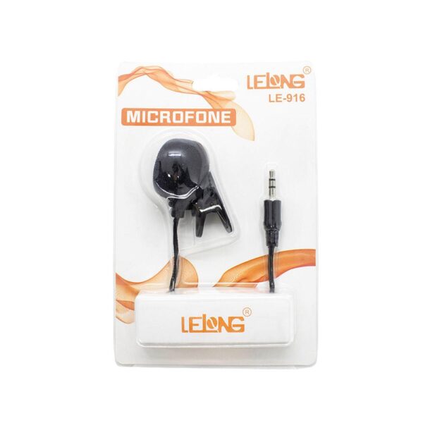 MICROFONE DE LAPELA P2 LE-916 LELONG MICROFONE DE LAPELA P2 LE-916 LELONG