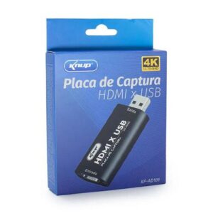PLACA DE CAPTURA 4K HDMI X USB KP-AD101 KNUP