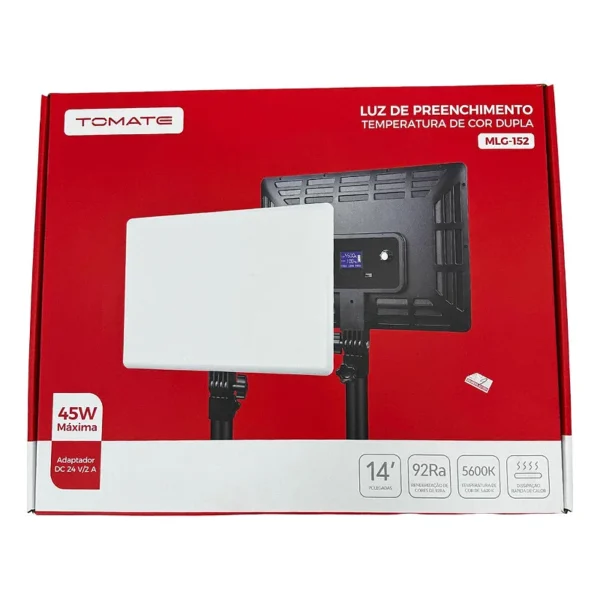REFLETOR LUZ DE PREENCHIMENTO 45W COR DUPLA MLG-152 TOMATE