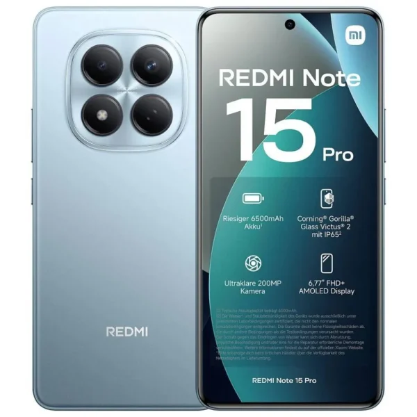 SMARTPHONE XIAOMI REDMI NOTE 15 PRO 12GB RAM 512GB ROM