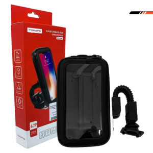 SUPORTE CELULAR UNIVERSAL PARA MOTO MTG-281 TOMATE