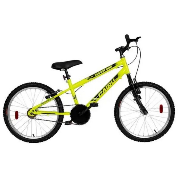BICICLETA ARO 20 MTB MASCULINA REB SUPER BOY AMARELO CAIRU BICICLETA ARO 20 MTB MASCULINA REB SUPER BOY AMARELO CAIRU