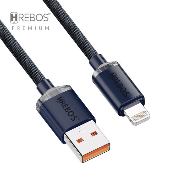 CABO USB LIGHTNING 2.0MT 3.1A LUXURY ACRYLIC CB-210I HREBOS PREMIUM CABO USB LIGHTNING 2.0MT 3.1A LUXURY ACRYLIC CB-210I HREBOS PREMIUM