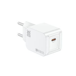 CARREGADOR USB + USB C LIGHTNING 30W BLINK CHARGE CRG-390CI HREBOS PREMIUM