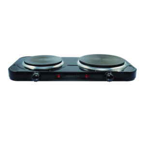 FOGAO ELETRICO DE MESA DOIS PRATOS AGRATTO FMP-02 PRETO 2500W 220V