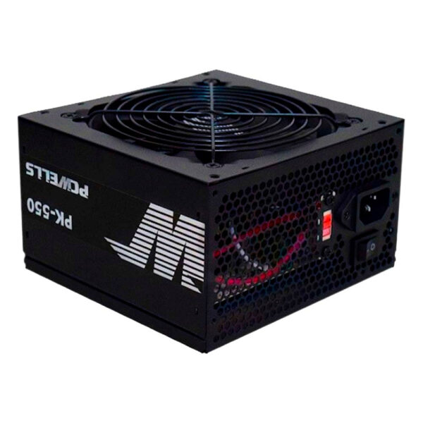 FONTE ATX 400WTS KMEX PCWELLS GAMER PK-550 PK550ESG0010B0X BIVOLT FONTE ATX 400WTS KMEX PCWELLS GAMER PK-550 PK550ESG0010B0X BIVOLT