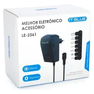 FONTE DE ALIMENTACAO REGULADA LE-2561 UNIVERSAL 3AP BIVOLT LELONG