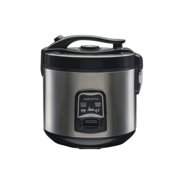 PANELA ELETRICA ARROZ INOX AGRATTO 400W COM VISOR DE VIDRO PAI6X-02 220V