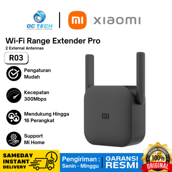 REPETIDOR WIFI XIAOMI RANGE EXTENDER PRO 300MBPS R03