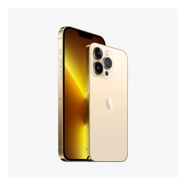 SMARTPHONE APPLE IPHONE 13 PRO 128GB SEMI NOVO IMEI 356649159883085 83% DOURADO POUCOS DETALHES L