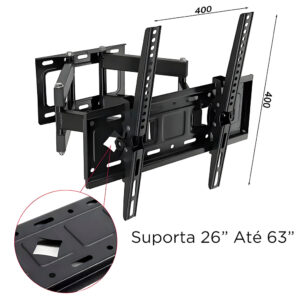 SUPORTE DE PAREDE PARA TV 26'' A 63'' LE-3403 IT-BLUE