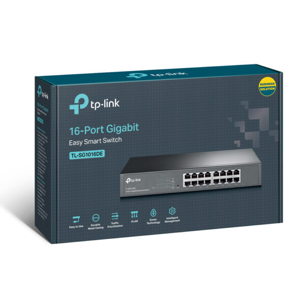 SWITCH 16 PORTAS TP-LINK TL-SG1016DE GIGABIT 16 PORTAS 10/100/1000MBPS SWITCH 16 PORTAS TP-LINK TL-SG1016DE GIGABIT 16 PORTAS 10/100/1000MBPS